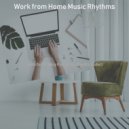 Work from Home Music Rhythms - Backdrop for Social Distancing ()