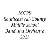 MCPS Southeast All-County Middle School Band - Irish Tune from County Derry (Arr. P. Cook)