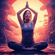 Binaural Headset Experiment & Yoga Music Collective & Yoga Playlist - Yoga Harmony Lofi Melodies