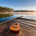 Coffee House Guitar Jazz & Classical Guitar & The Guitar Organ Drums Trio - Strumming into Stillness ()